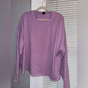 Wild fable lavender crewneck sweatshirt - XXL